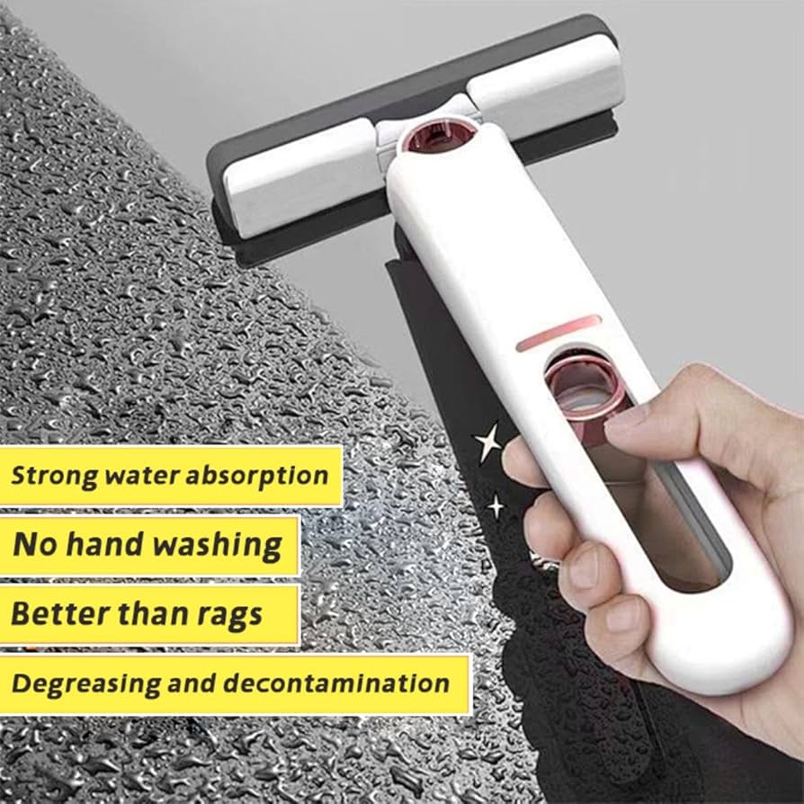 Tragbarer Selbst-Auswring-Mini-Mopp – Multifunktionales Reinigungstool