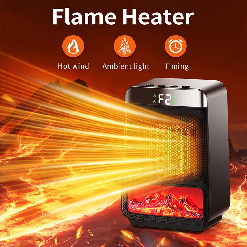 Elektrischer Heizlüfter – Tragbarer 1500-W-Öko-Heizlüfter