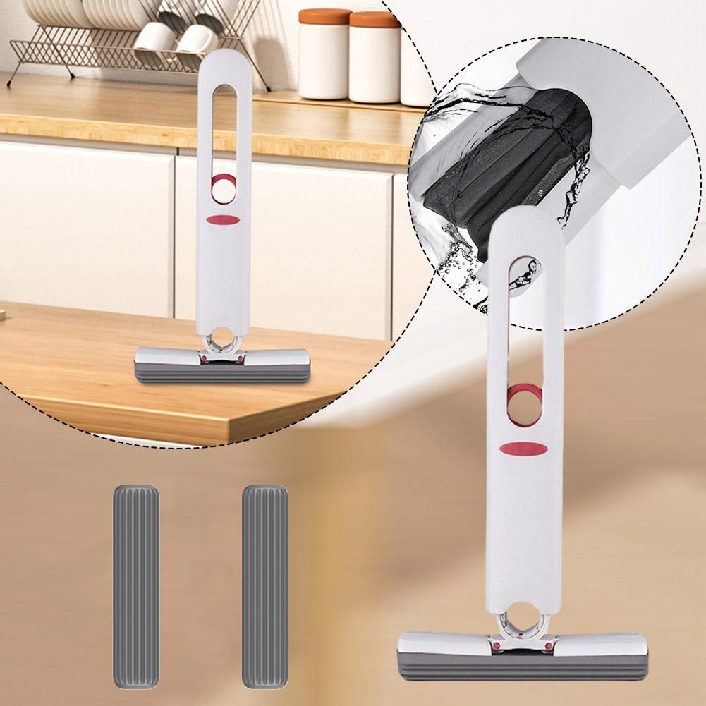 Tragbarer Selbst-Auswring-Mini-Mopp – Multifunktionales Reinigungstool