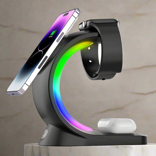 Magnetisches 4-in-1 Wireless Ladegerät
