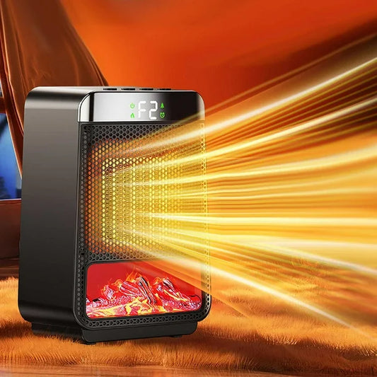 Elektrischer Heizlüfter – Tragbarer 1500-W-Öko-Heizlüfter