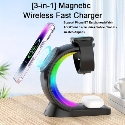 Magnetisches 4-in-1 Wireless Ladegerät